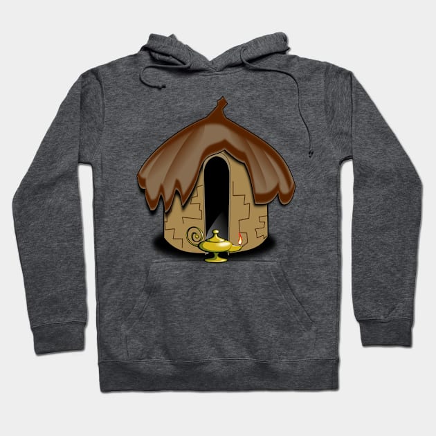 Hut with a magic Lamp Hoodie by teedesign20